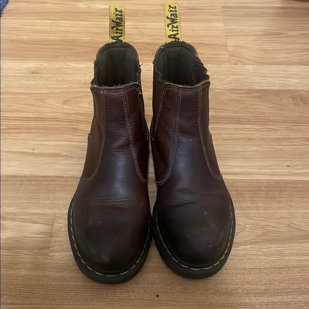 Dr. Martens Brown/Burgundy Leather Chelsea boot